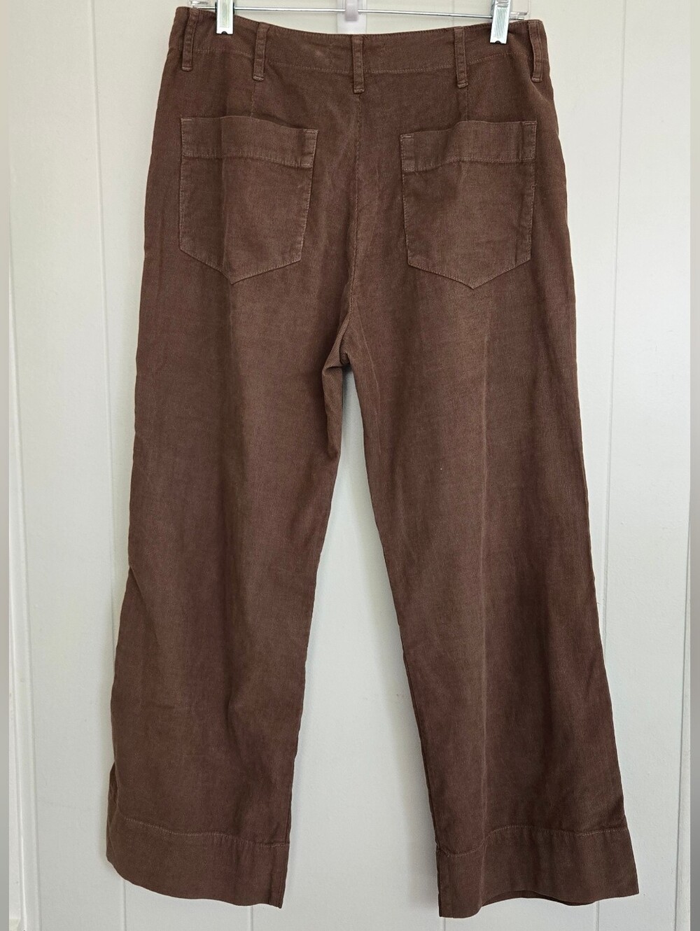 Velvet By GVera Cropped Wide-Leg Corduroy Pants Size 8 - Picture 9 of 13